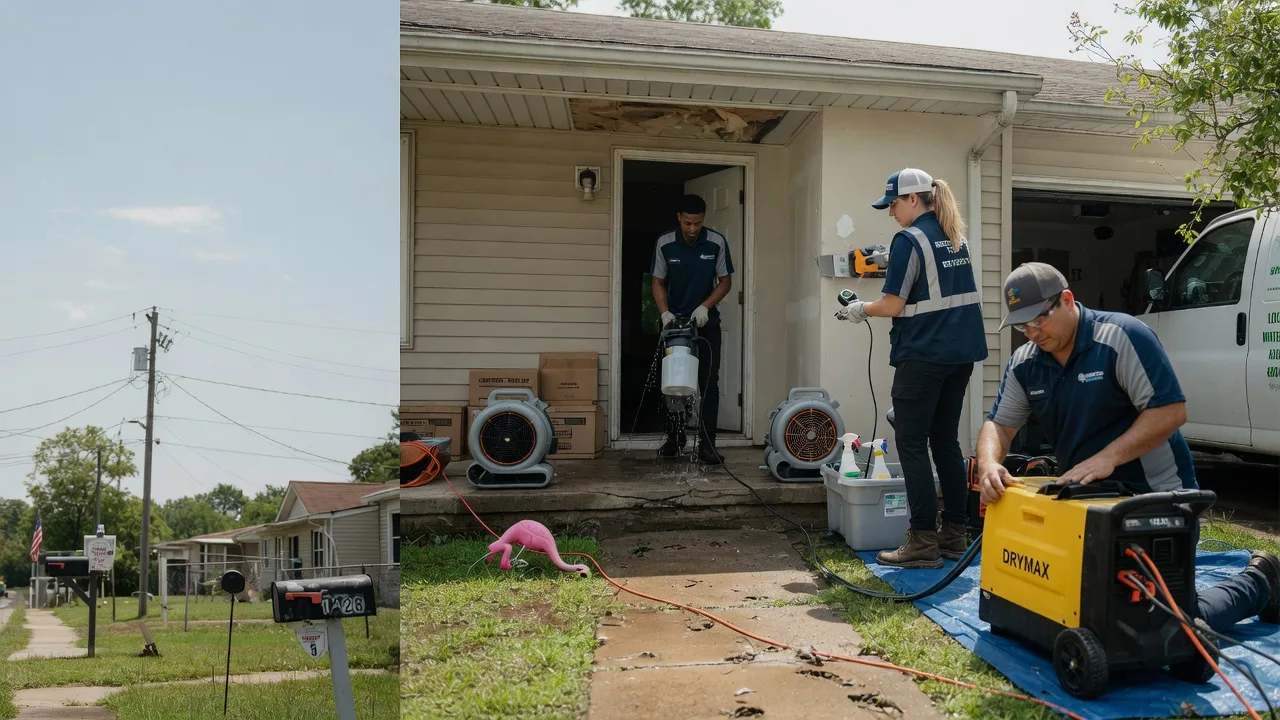 Storm Damage Water Removal in Portageville, MO near me